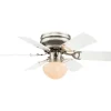Globo lighting Klima & Haushalt<LED-Deckenventilator in Weiß - (H)28 x Ø 76 cm