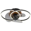 Globo lighting Klima & Haushalt<LED-Deckenventilator "Karen" in Schwarz - (B)42 x (H)14,4 x (T)28 cm