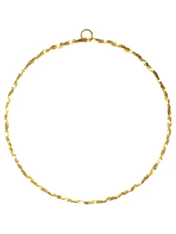 WellHome Wohndekoration<LED-Dekoanhänger in Gold - Ø 30 cm