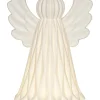 STAR Trading Dekofiguren & -Objekte<LED-Dekofigur "Vinter" in Weiß - (B)13 x (H)19 cm