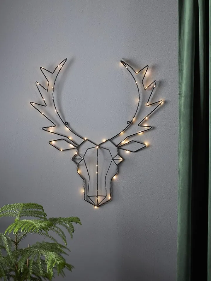 Best Season Lichterketten & Deko-Leuchten<LED-Dekohänger "Cupid" in Schwarz - (B)52 x (H)57 cm