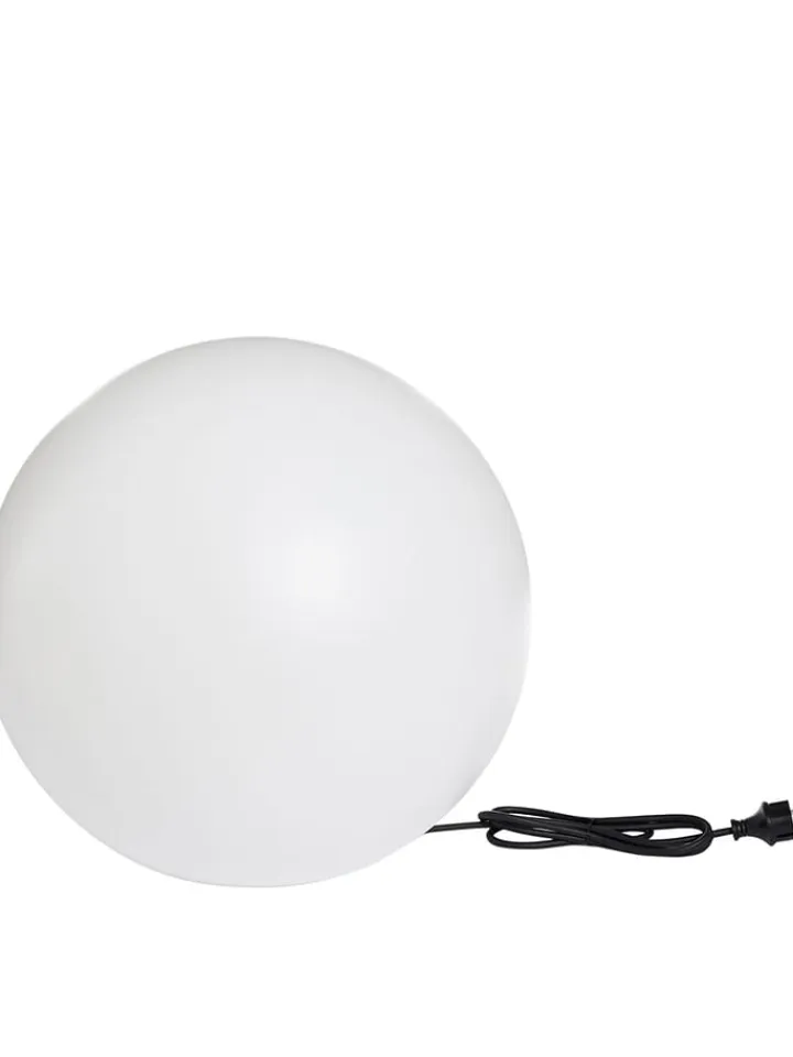 lumisky Außenbeleuchtung|Außenleuchten<LED-Dekoleuchte "Bobby" in Weiß - (H)50 cm