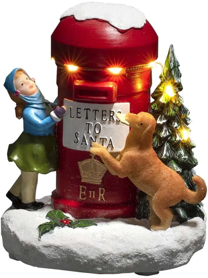 Konstsmide Lichterketten & Deko-Leuchten<LED-Dekoleuchte "Briefkasten'' in Bunt - (B)13,5 x (H)16 x (T)12 cm