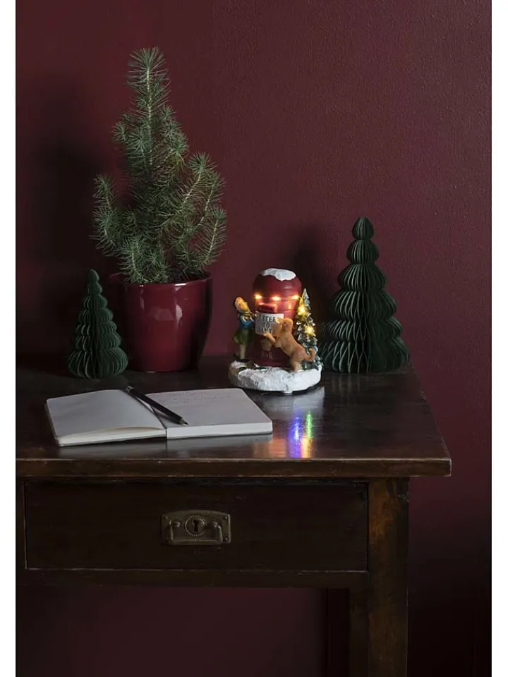 Konstsmide Lichterketten & Deko-Leuchten<LED-Dekoleuchte "Briefkasten'' in Bunt - (B)13,5 x (H)16 x (T)12 cm