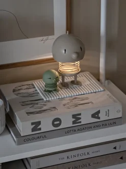 Hoptimist Außenbeleuchtung|Außenleuchten<LED-Dekoleuchte "Bumble" in Beige - (B)10 x (H)15 x (T)10 cm