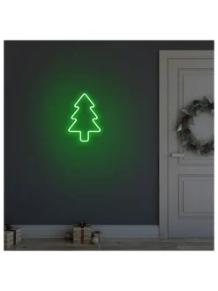 ABERTO DESIGN Lichterketten & Deko-Leuchten<LED-Dekoleuchte "Christmas Pine" in Grün