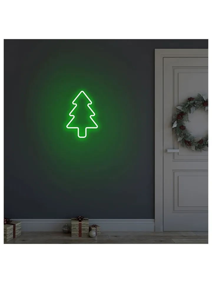 ABERTO DESIGN Lichterketten & Deko-Leuchten<LED-Dekoleuchte "Christmas Pine" in Grün