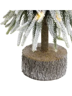 Hollybell Lichterketten & Dekobeleuchtung<LED-Dekoleuchte ''Christmas Tree'' in Grün/ Weiß - (L)36 cm