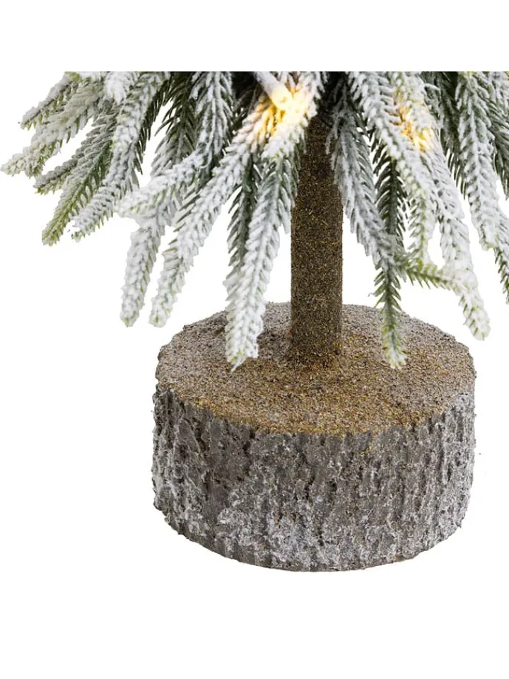 Hollybell Lichterketten & Dekobeleuchtung<LED-Dekoleuchte ''Christmas Tree'' in Grün/ Weiß - (L)36 cm