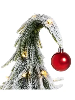 Hollybell Lichterketten & Dekobeleuchtung<LED-Dekoleuchte ''Christmas Tree'' in Grün/ Weiß - (L)36 cm