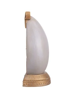 Villa d´Este Lichterketten & Deko-Leuchten<LED-Dekoleuchte ''Great Nativity'' in Weiß/ Gold - (B)14,5 x (H)24 x (T)9 cm