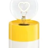 moses. Tischleuchten<LED-Dekoleuchte in Gelb - (H)17 cm