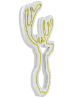 ABERTO DESIGN Lichterketten & Dekobeleuchtung<LED-Dekoleuchte in Gelb - (L)50 x (B)28 cm