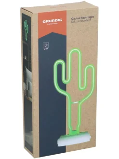 GRUNDIG Lichterketten & Deko-Leuchten<LED-Dekoleuchte in Grün - (B)14 x (H)29 cm