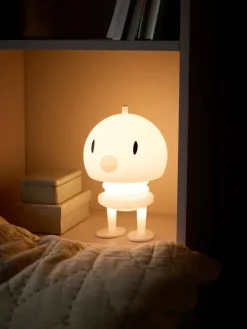Hoptimist Lichterketten & Deko-Leuchten<LED-Dekoleuchte in Weiß - (B)15 x (H)23 x (T)15 cm