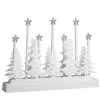 Hollybell Lichterketten & Deko-Leuchten|Lichterketten & Dekobeleuchtung<LED-Dekoleuchte in Weiß - (B)32 x (H)23 x (T)5,5 cm