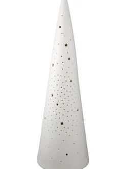 GILDE Lichterketten & Deko-Leuchten<LED-Dekoleuchte "Lichterglanz" in Weiß - (H)31 cm