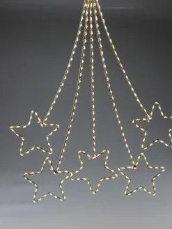 AM Design Lichterketten & Deko-Leuchten<LED-Dekoleuchte ''Sternschnuppe'' in Gold - (L)70 x (B)35 cm