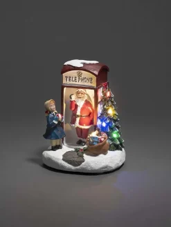 Konstsmide Lichterketten & Deko-Leuchten<LED-Dekoleuchte "Telefonzelle'' in Bunt - (B)12,5 x (H)16,5 x (T)11,5 cm