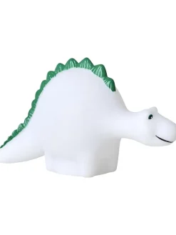 Rice Dekofiguren & -Objekte<LED-Dekoobjekt "Dino" in Weiß/ Grün - (B)7 x (H)11,5 cm