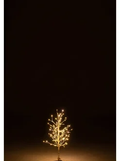 J Line Dekofiguren & -Objekte<LED-Dekoobjekt in Gold - (B)34 x (H)59 x (T)30 cm