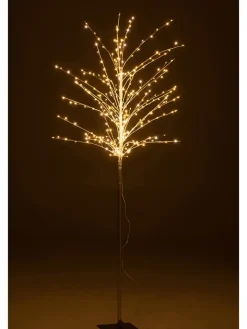 J Line Dekofiguren & -Objekte<LED-Dekoobjekt in Silber - (B)70 x (H)171 x (T)70 cm