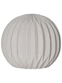 STAR Trading Lichterketten & Deko-Leuchten<LED-Dekoobjekt "Sandy" in Creme - Ø 25,5 cm