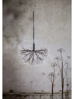 STAR Trading Lichterketten & Deko-Leuchten<LED-Dekoration "Stardust" in Warmweiß - Ø 48 cm