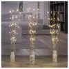 Profiline Weihnachtsschmuck<LED-Dekozweige in Silber/ Kupfer/ Gold - (H)90 cm