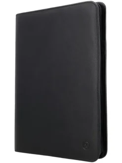 HIDE & STITCHES Foto & Video<Leder-Organizer "Office" in Schwarz - (B)27 x (H)34 x (T)4 cm
