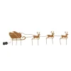 Hollybell Lichterketten & Deko-Leuchten<LED-Gartenstecker in Gold - (L)27 x (B)110 cm