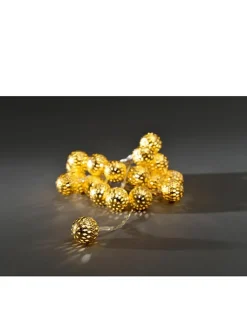 Konstsmide Weihnachtsschmuck<LED-Girlande in Gold - (L)2,2 m