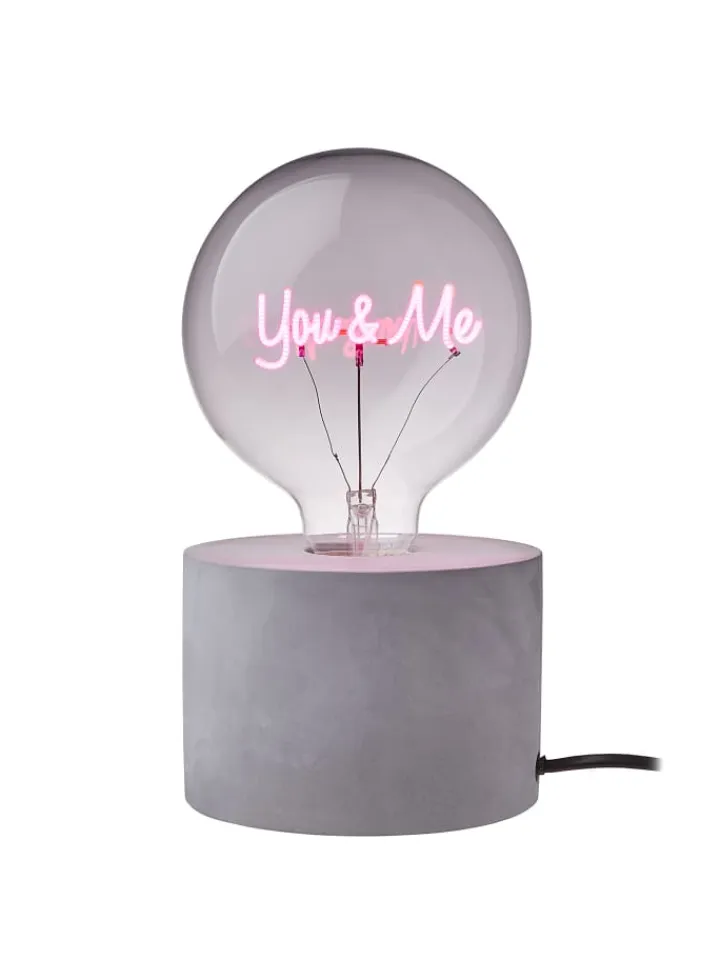 Butlers Leuchtmittel<LED-Glühlampe BRIGHT LIGHT You & Me in Pink