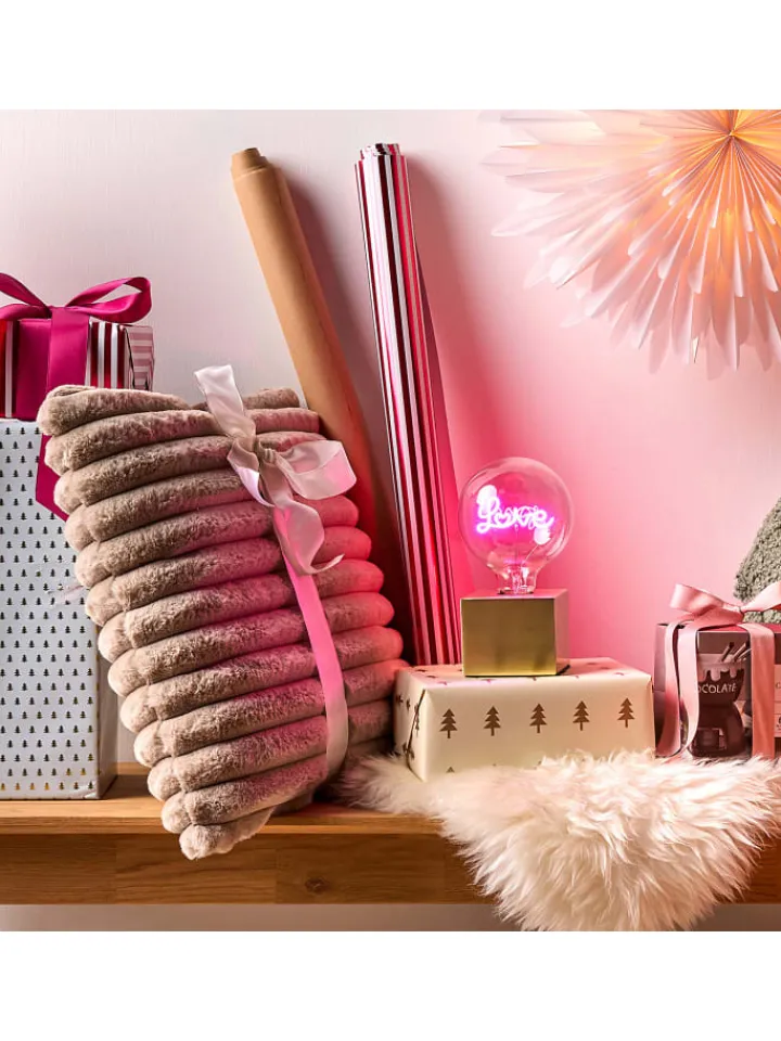 Butlers Leuchtmittel<LED-Glühlampe BRIGHT LIGHT LOVE in Pink