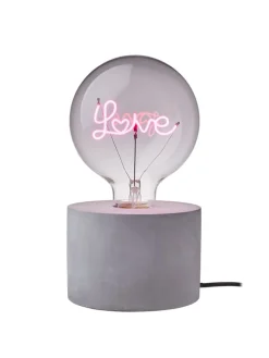 Butlers Leuchtmittel<LED-Glühlampe BRIGHT LIGHT LOVE in Pink