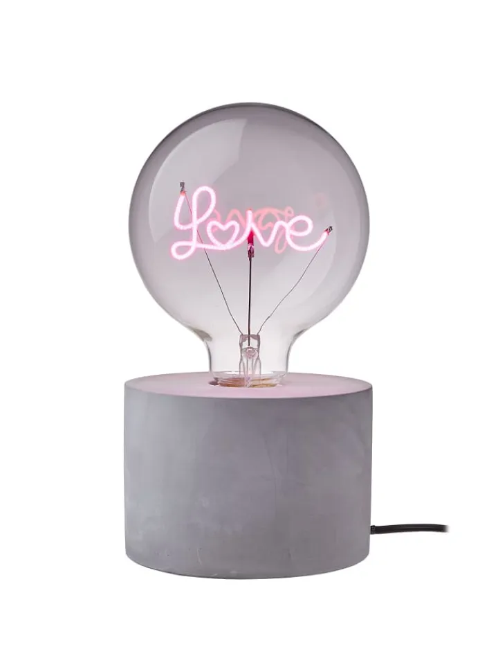 Butlers Leuchtmittel<LED-Glühlampe BRIGHT LIGHT LOVE in Pink