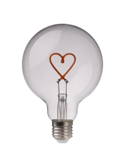 Butlers Leuchtmittel<LED-Glühlampe BRIGHT LIGHT Herz in Pink