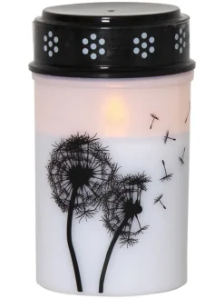 STAR Trading Außenbeleuchtung|Außenleuchten<LED-Grablicht "Dandelion" in Weiß