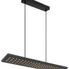 Globo lighting Decken- & Hängeleuchten<LED-Hängeleuchte in Schwarz - (B)80 x (H)120 x (T)20 cm