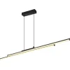 Globo lighting Decken- & Hängeleuchten<LED-Hängeleuchte "Kirina" in Schwarz - (B)110 x (H)120 x (T)6 cm