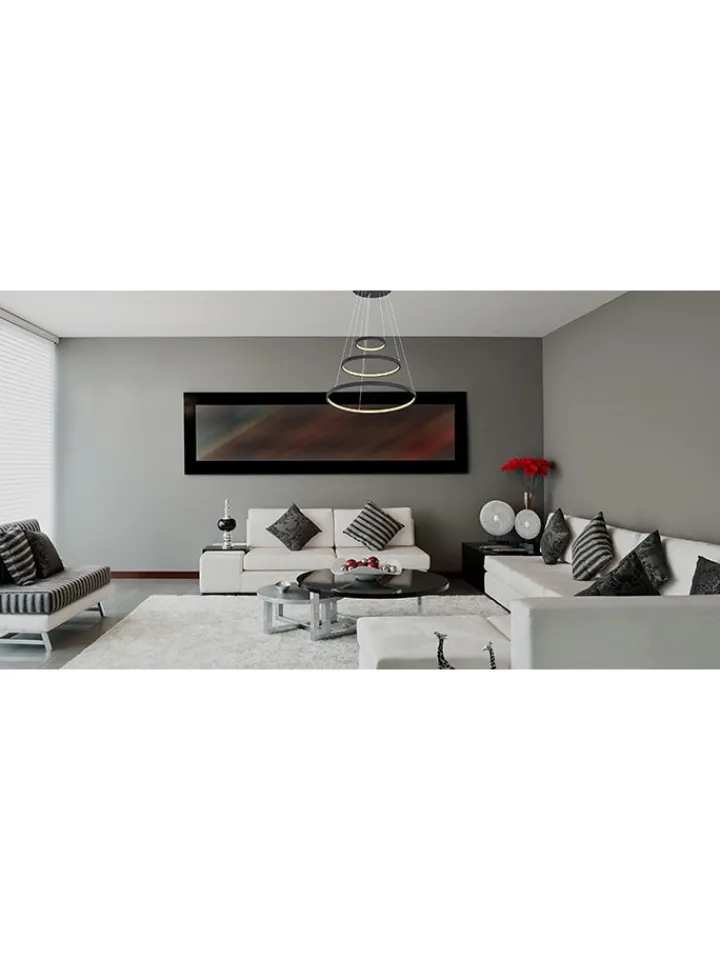 Globo lighting Decken- & Hängeleuchten<LED-Hängeleuchte ''Ralph'' - EEK E (EEK A bis G) - (H)120 x Ø 51 cm