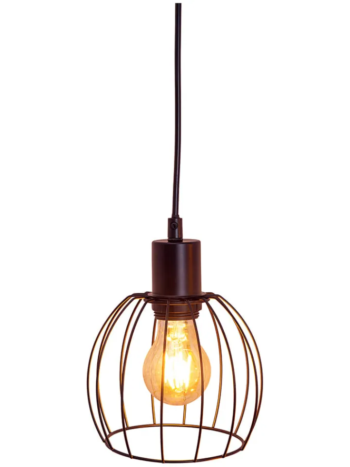 näve Decken- & Hängeleuchten<LED-Hängeleuchte "Woodland" in Hellbraun - (B)100 x (H)150 x (T)10 cm