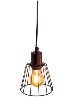 näve Decken- & Hängeleuchten<LED-Hängeleuchte "Woodland" in Hellbraun - (B)100 x (H)150 x (T)10 cm
