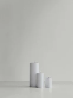 Blomus Kerzen, Vasen & Mehr<LED-Kerze ''Noca'' in Hellgrau - (H)27 cm