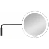 Blomus Spiegel<LED-Kosmetikspiegel "Modo" in Weiß/ Schwarz - (L)35 cm