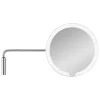 Blomus Spiegel<LED-Kosmetikspiegel "Modo" in Weiß - (L)35 cm