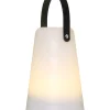 STAR Trading Außenleuchten|Außenbeleuchtung<LED-Laterne "Linterna" in Weiß - (H)20 x Ø 14 cm
