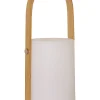 STAR Trading Außenbeleuchtung|Außenleuchten<LED-Laterne "Lisa" in Weiß - (B)12 x (H)26 cm