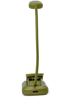 DESIGNWORKS INK ® Tischleuchten<LED-Leselampe in Khaki - (H)24,7 cm