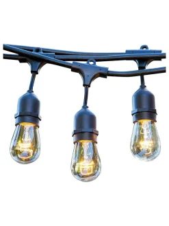 lumisky Außenbeleuchtung<LED-Lichtergirlande "Mafy" in Dunkelblau - (L)600 cm